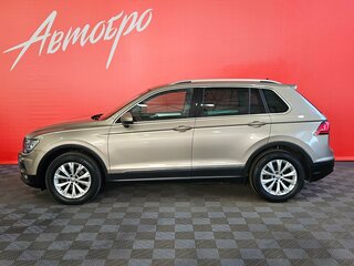 2018 Volkswagen Tiguan II, бежевый, 1875000 рублей, вид 2