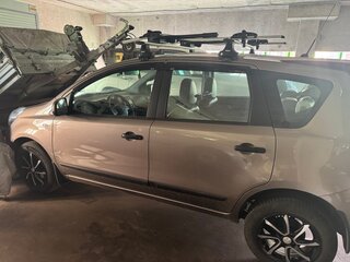 2012 Nissan Note I Рестайлинг, коричневый, 1185000 рублей, вид 3