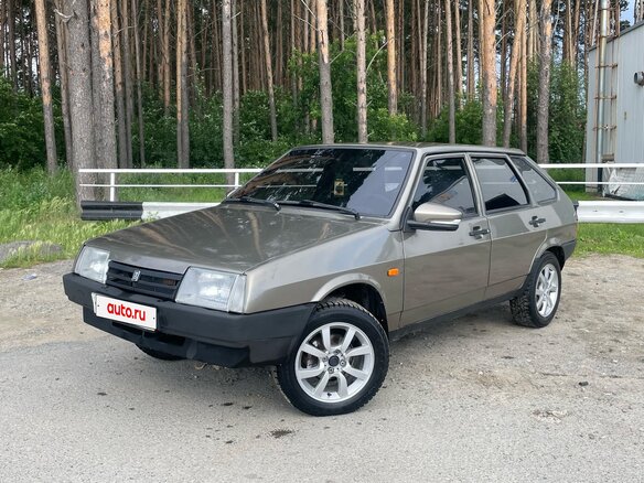 1999 Lada (ВАЗ) 2109, серый - вид 2
