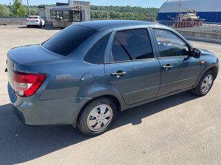 2014 Lada (ВАЗ) Granta I, зелёный, 260000 рублей, вид 4