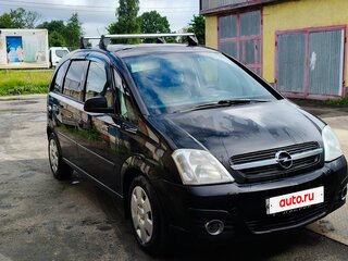2007 Opel Meriva A Рестайлинг, чёрный, 330000 рублей, вид 3