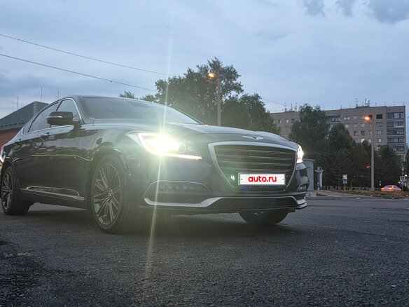 2017 Genesis G80 I, синий, 2200000 рублей - вид 2
