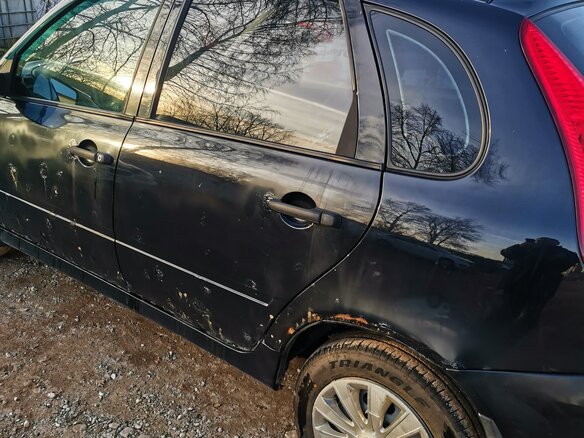 2011 Lada (ВАЗ) Kalina I, синий, 150000 рублей - вид 2
