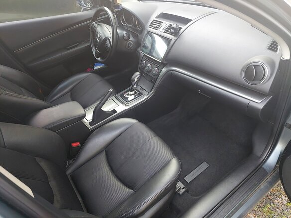2012 Mazda 6 II (GH) Рестайлинг, серый, 1300000 рублей - вид 7