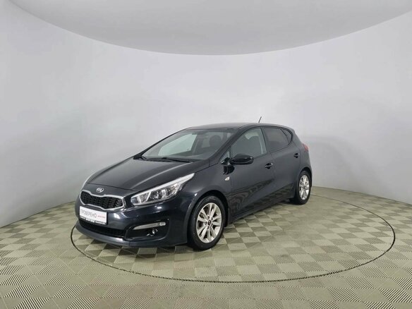 2016 Kia Ceed II Рестайлинг, чёрный