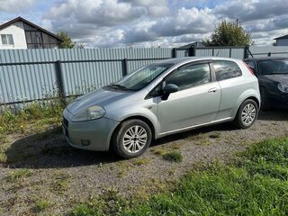 2007 Fiat Punto III Grande Punto, серебристый, 200000 рублей, вид 4