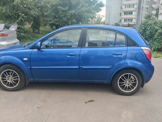 2010 Kia Rio II Рестайлинг, синий, 450000 рублей, вид 2
