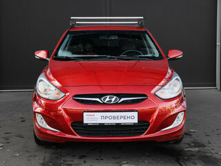 2012 Hyundai Solaris I, красный, 800000 рублей, вид 2