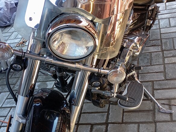 2008 Yamaha XVS650 Drag Star, чёрный, 700000 рублей - вид 1