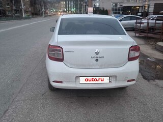 2017 Renault Logan II, белый, 415000 рублей, вид 3