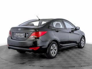2015 Hyundai Solaris I Рестайлинг, чёрный, 1145000 рублей, вид 5