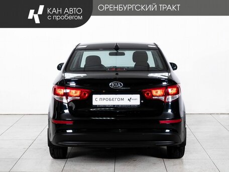 2016 Kia Rio III Рестайлинг, чёрный, 998000 рублей, вид 4