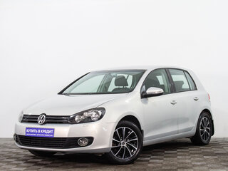 2012 Volkswagen Golf VI, серебристый, 999000 рублей, вид 3