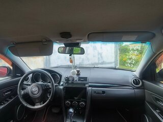 2008 Mazda 3 I (BK) Рестайлинг, красный, 600000 рублей, вид 4