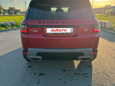 2018 Land Rover Range Rover Sport II Рестайлинг, красный, 5000000 рублей, вид 5