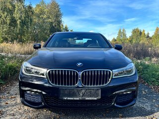 2017 BMW 7 серии 730d xDrive VI (G11/G12), чёрный, 4500000 рублей, вид 2