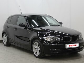 2008 BMW 1 серии 118i I (E81/E82/E87/E88) Рестайлинг, чёрный, 700000 рублей, вид 3