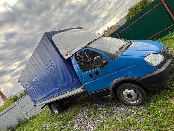 2012 ГАЗ ГАЗель (3302), синий, 630000 рублей - вид 4