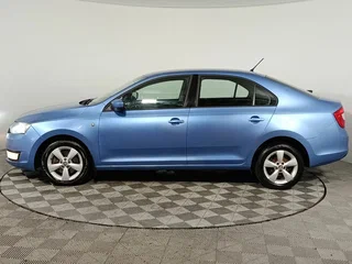 2014 Skoda Rapid I, синий, 880000 рублей, вид 4