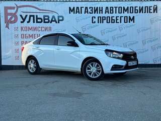 2017 Lada (ВАЗ) Vesta I, белый, 838000 рублей, вид 1
