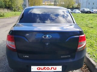 2013 Lada (ВАЗ) Granta I, синий, 350000 рублей, вид 2
