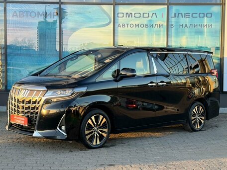 2019 Toyota Alphard III Рестайлинг, чёрный, 3450000 рублей, вид 1