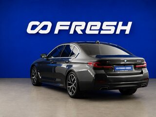 2020 BMW 5 серии 530i xDrive VII (G30/G31/G38) Рестайлинг, чёрный, 4499050 рублей, вид 2