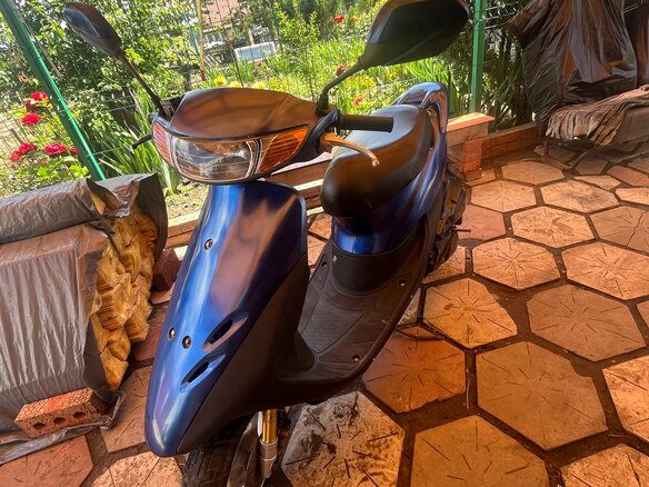 2005 Honda Dio, голубой, 44000 рублей - вид 9