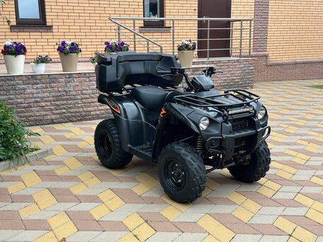2020 Kawasaki KVF 300 Brute Force, чёрный, 550000 рублей, вид 2