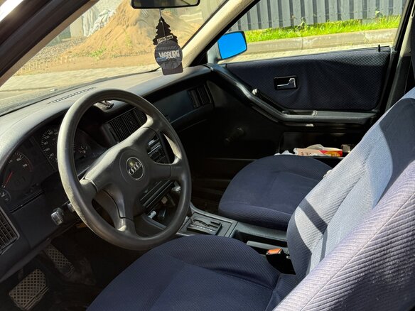 1992 Audi 80 V (B4), чёрный, 350000 рублей - вид 6