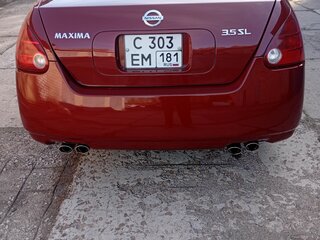2005 Nissan Maxima VI (A34), пурпурный, 800000 рублей, вид 2