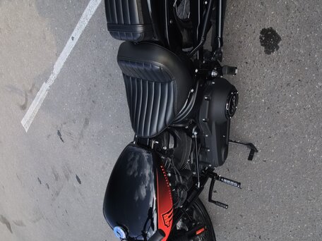 2021 Harley-Davidson Street Bob, чёрный, 1475000 рублей, вид 5