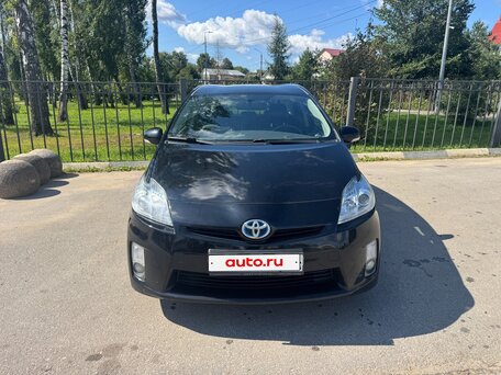 2010 Toyota Prius III (XW30), чёрный, 990000 рублей, вид 2