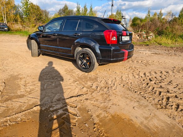 2008 Dodge Caliber I, чёрный - вид 11