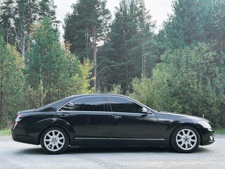 2007 Mercedes-Benz S-Класс 350 Long V (W221), чёрный, 1100000 рублей, вид 4