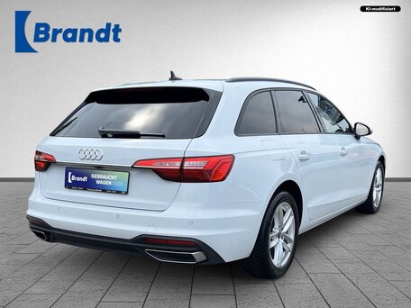 2023 Audi A4 30 TDI V (B9) Рестайлинг, белый, 3450000 рублей, вид 3