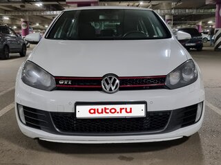 2010 Volkswagen Golf GTI VI, белый, 1350000 рублей, вид 2