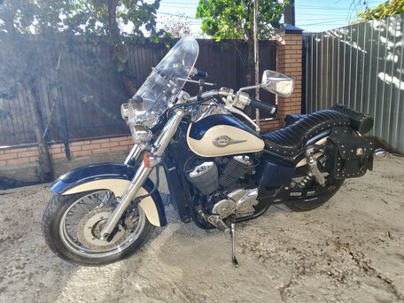 1997 Honda Shadow 400, синий, 285000 рублей, вид 3
