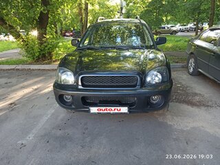 2008 Hyundai Santa Fe Classic Classic, чёрный, 650000 рублей, вид 3
