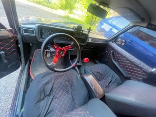 2007 Lada (ВАЗ) 2107, пурпурный, 150000 рублей, вид 4