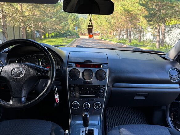 2007 Mazda 6 I (GG) Рестайлинг, пурпурный, 590000 рублей - вид 4