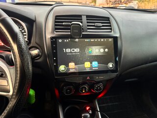 2013 Mitsubishi ASX I Рестайлинг, белый, 850000 рублей, вид 3
