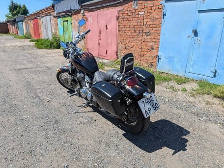 1995 Honda Steed 600, чёрный, 230000 рублей, вид 3