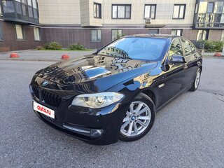 2012 BMW 5 серии 520i VI (F10/F11/F07), чёрный, 1450000 рублей, вид 5