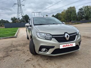 2020 Renault Logan II Рестайлинг, бежевый, 800000 рублей, вид 3