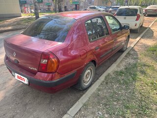 2003 Renault Symbol I Рестайлинг, красный, 100000 рублей, вид 3