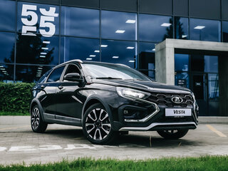 2026 Lada (ВАЗ) Vesta SW Cross I Рестайлинг (NG), чёрный, 2250000 рублей, вид 2