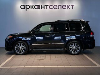 2014 Lexus LX 570 III Рестайлинг, чёрный, 4145000 рублей, вид 5