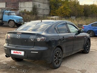 2007 Mazda 3 I (BK) Рестайлинг, чёрный, 195000 рублей, вид 4