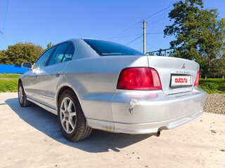 2003 Mitsubishi Galant VIII Рестайлинг, серебристый, 320000 рублей, вид 3